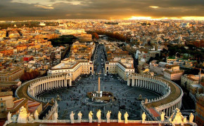 Vatican City Background Wallpaper 94466