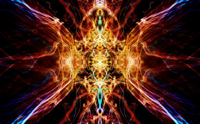 Abstract Electric Art Wallpaper 100042