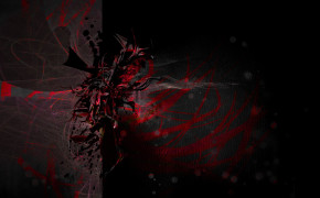 Abstract Red Design Wallpaper 101143