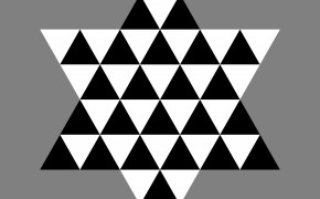 Abstract Hexagram Background Wallpaper 100309