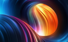 Abstract Curve Art Background Wallpaper 099885