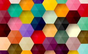 Abstract Hexagon Wallpaper 100297