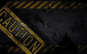 Abstract Caution Wallpaper 099757