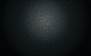 Abstract Maze Design Wallpaper 100600