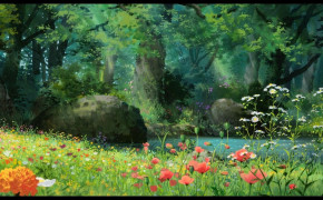 Garden Anime Romance Best HD Wallpaper 109683